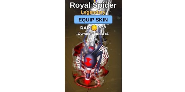 Skin Rod Royal Spider
