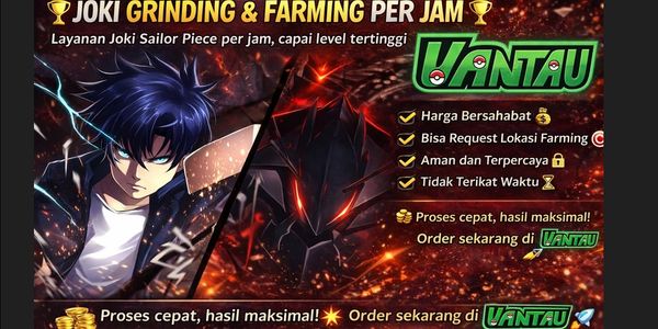 Joki Grinding & Farming Per Hour | Sailor Piece