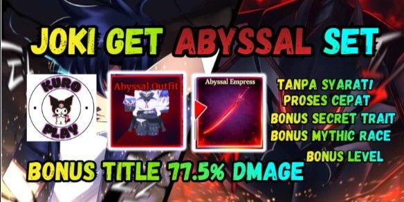 Joki Get Abyssal Set + Title 77.5% Damage | Sailor Piece