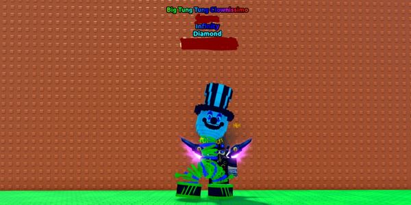BIG Diamond Tung Tung Clownsimo