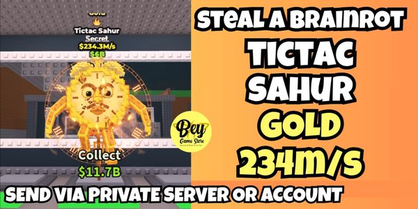 TITAC SAHUR - STEAL A BRAINROT - ACCOUNT CONTENTS SECRET INSTANT ACCOUNT
