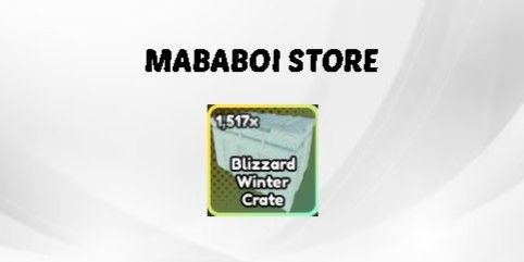 Blizzard Winter Crate (Anime Last Stand)