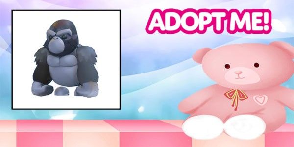 Silverback Gorilla Normal Adopt Me Pet