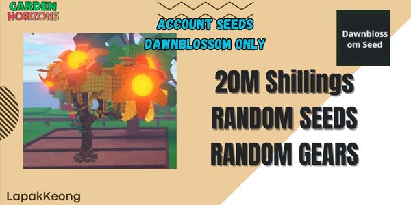 Compte Dawnblossom Seed | 20M+ Shillings | Garden Horizons