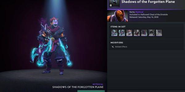 Shadows of the Forgotten Plane (Anti-Mage Set Diretide 2020)