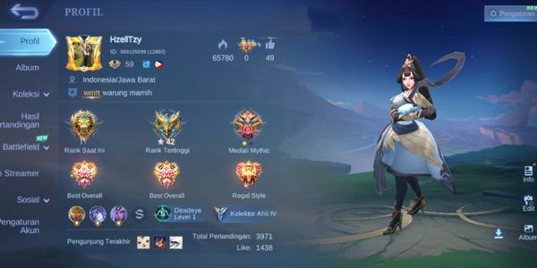 Mobile Legends account