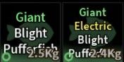 Giant Blight Pufferfish - Toxinburst Rod Material Quest