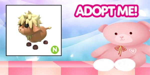 Highland Cow Neon Adopt Me Pet