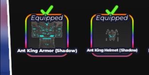 Ant King Shadow Set
