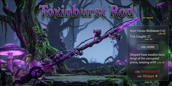 Toxinburst Rod | TOXIC GROVE
