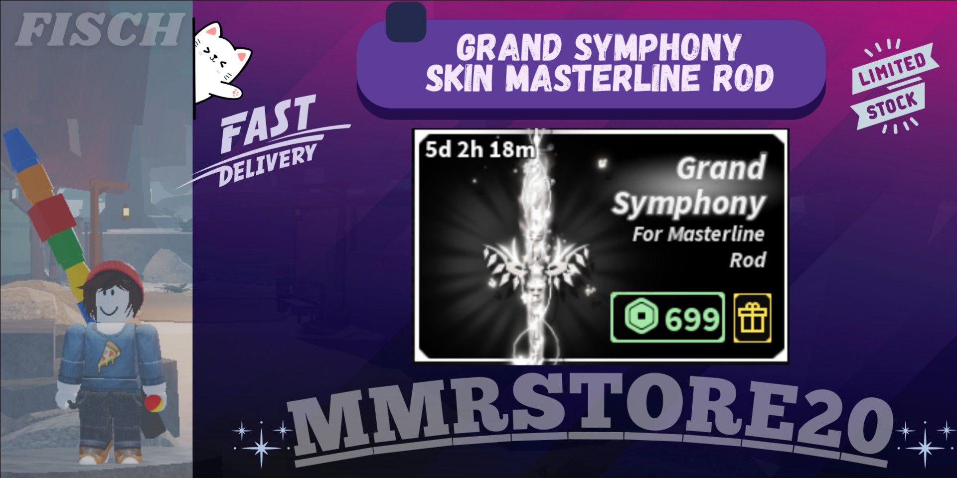 Pasterline Beli Item Grand Symphony | Skin Rod Limited | Skin Rod Masterline ...