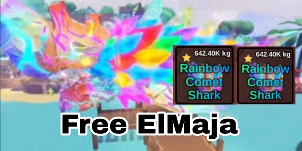 Rainbow Comet Shark