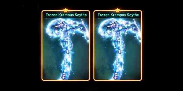 FROZEN KRAMPUS SCYTHE (SKIN ROD) - Fish It!
