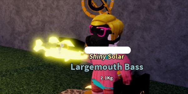 Shiny Solar Largemouth Bass