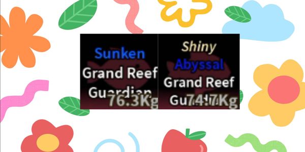 Sunken Grand Reef Guardian & Shiny Abyssal Grand Reef Guardian