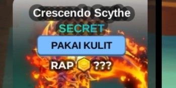 Limited Item (Rod Skin) 1! Crescendo Scythe Skin