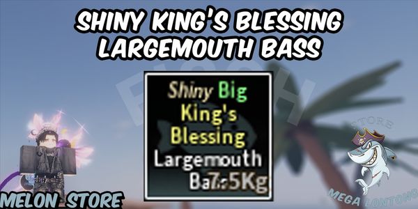 Shiny King's Blessing Largemouth Bass