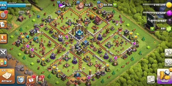 PuzzledE187 || TH 13 || Account Good + Very Legit For Donatee || BK 50 AQ 44 GW 19 || Detail On Description.