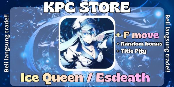 Ice Queen / Esdeath set + F move | Sailor Piece