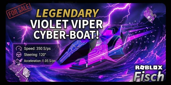 Violet Viper Boat (LIMITED COOL BOAT) | Fisch