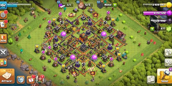 FamiliarF75 || TH 10 || NC 500 + Troops Maxx + Hero Maxxx || BK 40 AQ 40 || Detail On Description.