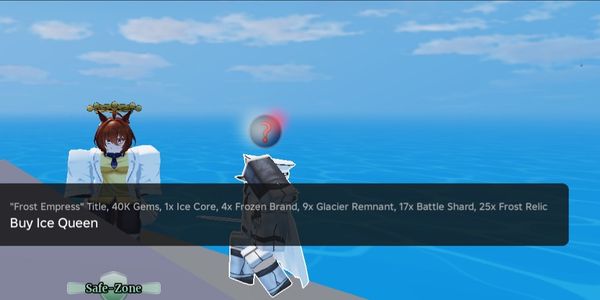 Ice Queen Set + F Mastery + Title Pity / Esdeath Set + F Mastery + Title Pity | Sailor Piece