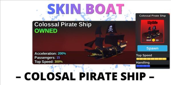 Colosal Pirate Ship