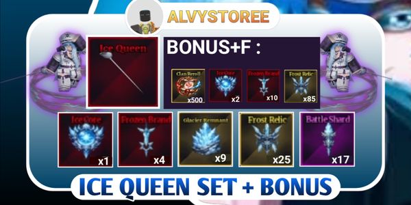 ICE QUEEN SET + F + BONUS
