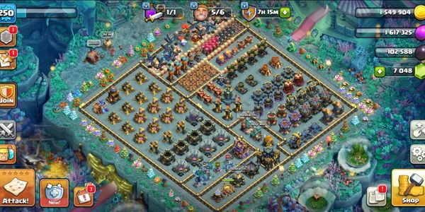 Town Hall 17 Max | Hero 4 Max | Old Obstacle | Set Skin+Background | Tons of Gems