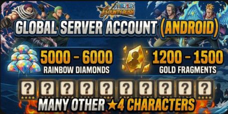 Akun Reroll ONE PIECE Bounty Rush [Android] - 1