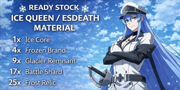Ice Queen/Esdeath Set