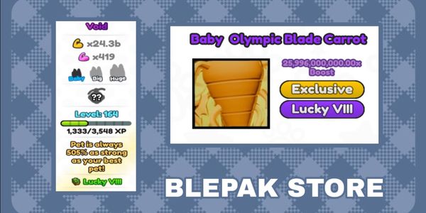 Olympic Blade Carrot "505%" (Lucky 8)