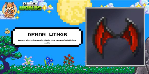 Demon Wings | Pixel Worlds
