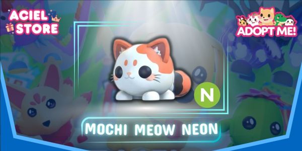 Mochi Meow Neon