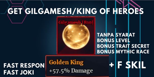 Joki Gilgamesh/King Of Heroes Sailor Piece Bonus++ Safe, Fast, Cheap (Read Description) |Sailor piece