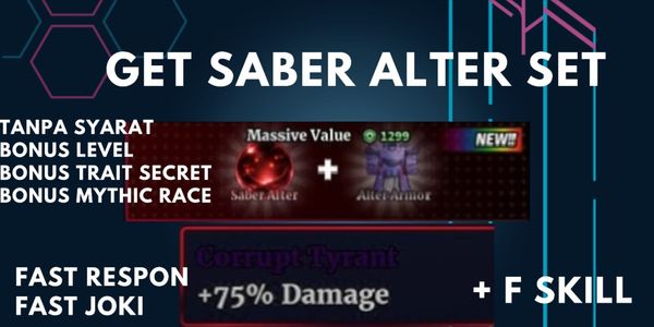 Joki Alter saber Sailor Piece Bonus++ Safe, Fast, Cheap (Read Description) |Sailor piece