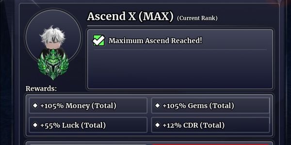 Max Ascend Material