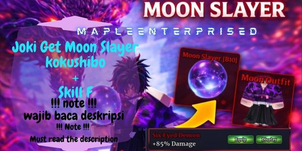Joki Get Moon Set + Title 85% Damage | Sailor Piece