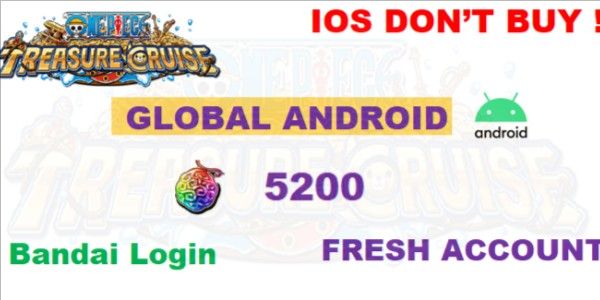 Reroll/Gacha Account One Piece Treasure Cruise [Global]