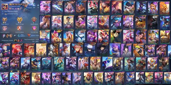 Collector sultan skin 525 3 skin legend and 37 skin collab and exquisite 36 and 83 skin epic recall tas tas n tlid