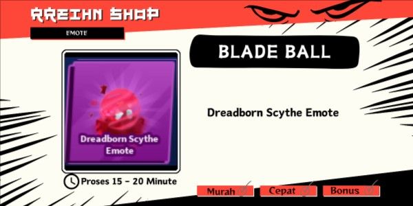 Dreadborn Scythe Emote