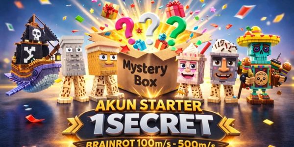 Akun 1 Brainrot secret (must read description)