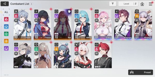 CZN17 Level 10 Khalipe Diana Kayron Renoa No sign Partner special Gacha 5pcs Many Fields