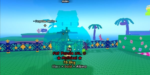 BIG FAT PANDA [GLASS + GOLD + ALBINO] RIDEABLE + FLYABLE