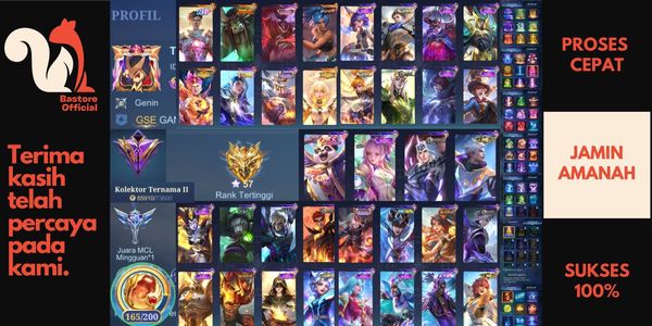 Cheapest Full Skin Mobile Legends Account