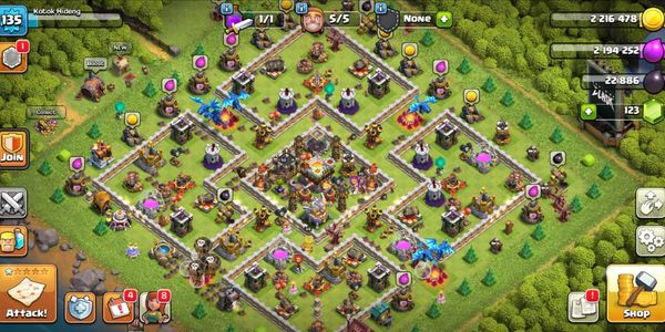 STOKMEI22 || TH 11 || Walls Maxxx + Troops Maxxx + Guarantee 100% || BK 49 AQ 50 GW 20 || Detail On Description.