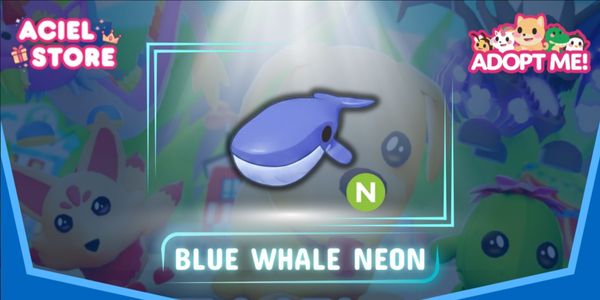 Blue Whale Neon