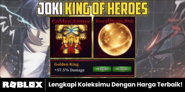 Joki Get king Of Heroes | Gilgamesh V1 +V2 + Golden King Title + F Move Set