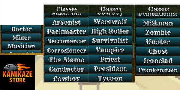 All Class (Gift) Dead Rails