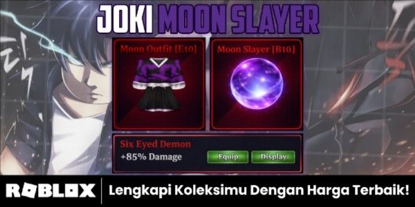 Joki Get Moon Slayer + Six Eyed Demon Title + F move set